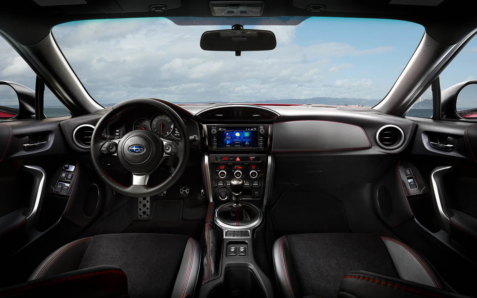 2019 Subaru BRZ Black Interior Front Picture